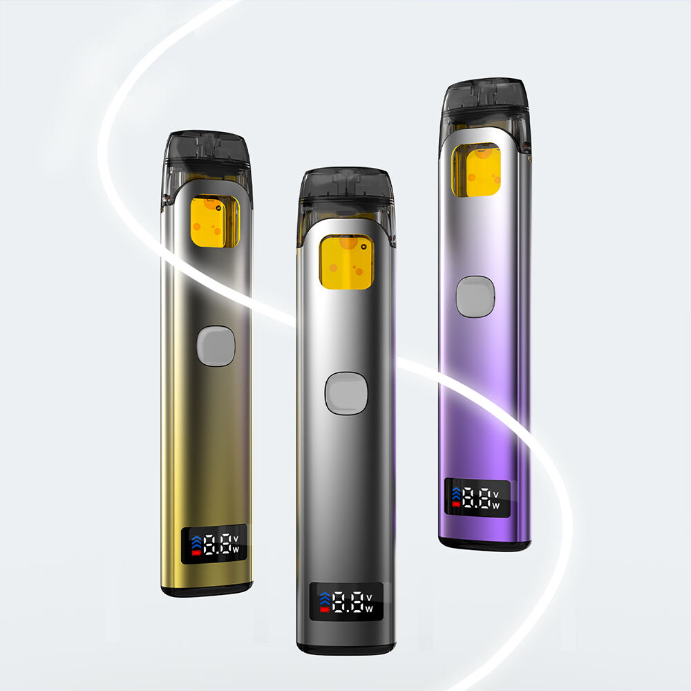 Postløs Forvarm Digital Skjerm Engangs CBD/THC Vape