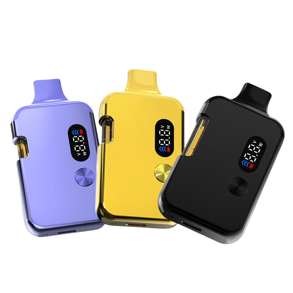 Postløs Forvarm Digital Skjerm Engangs CBD/THC Vape