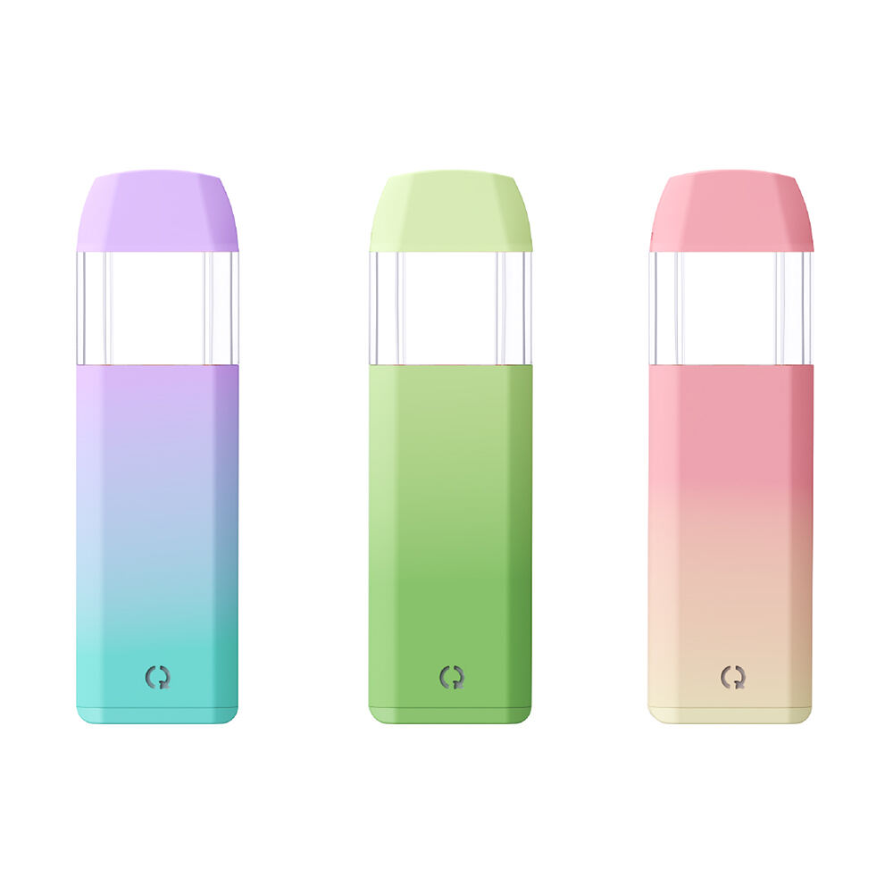 Vaporizador CBD/THC Descartável Sem Poste com Dupla Ventilação 1ml/2ml