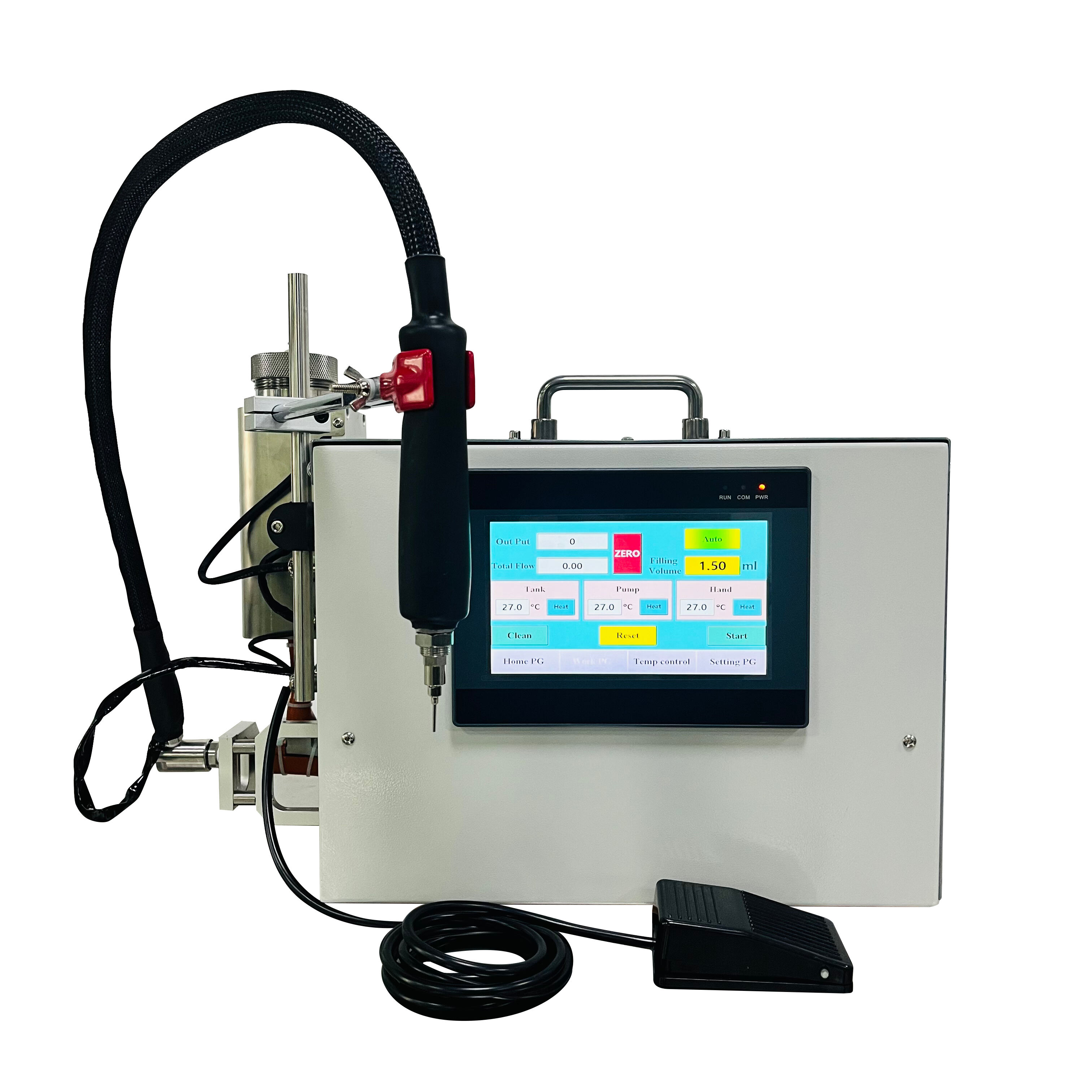  Semi-automatic Heated High-Precision Oil Filling Machine 