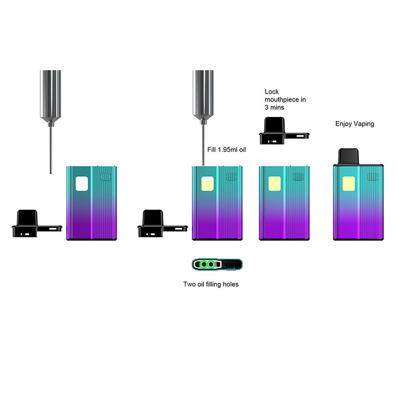 Postless Preheat Disposable CBD/THC Vape