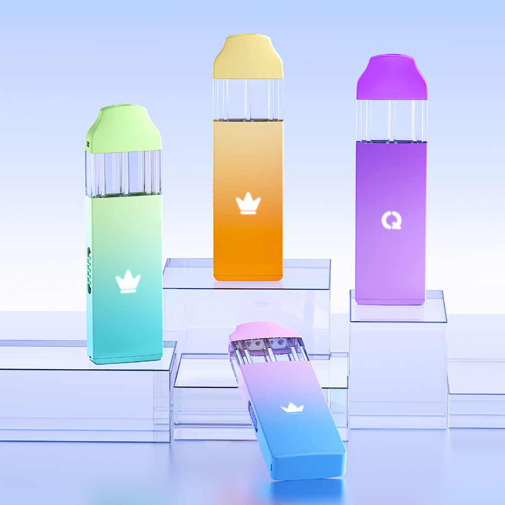 Vaporizador CBD/THC Descartável de Dupla Câmara