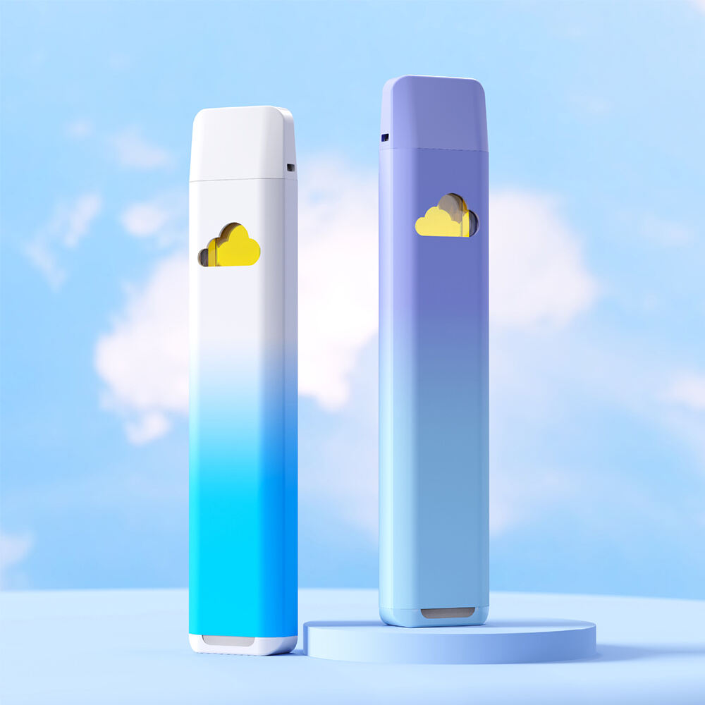 Vaporizador CBD/THC Descartável Sem Poste com Dupla Ventilação 0,5ml/1ml/2ml
