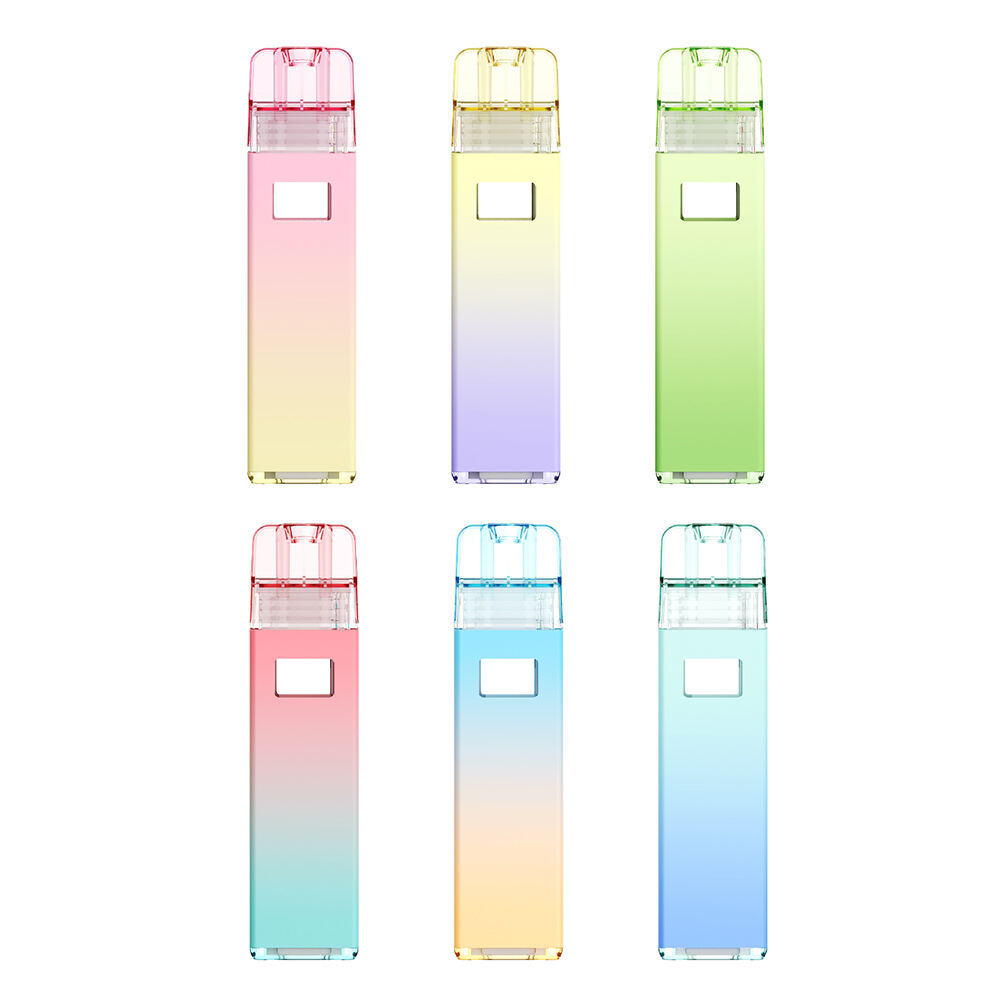 Vaporizador CBD/THC Descartável Sem Poste com Dupla Ventilação 1ml/2ml