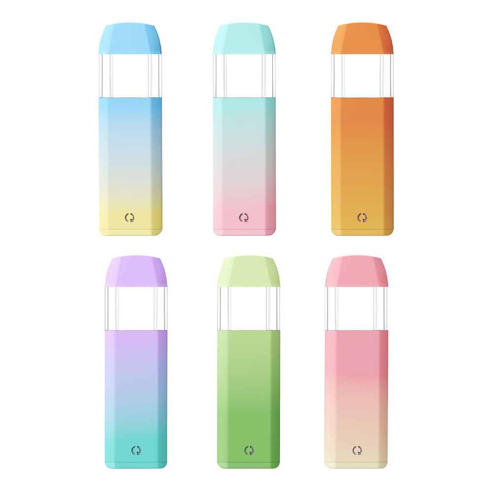 Vaporizador CBD/THC Descartável Sem Poste com Dupla Ventilação 1ml/2ml