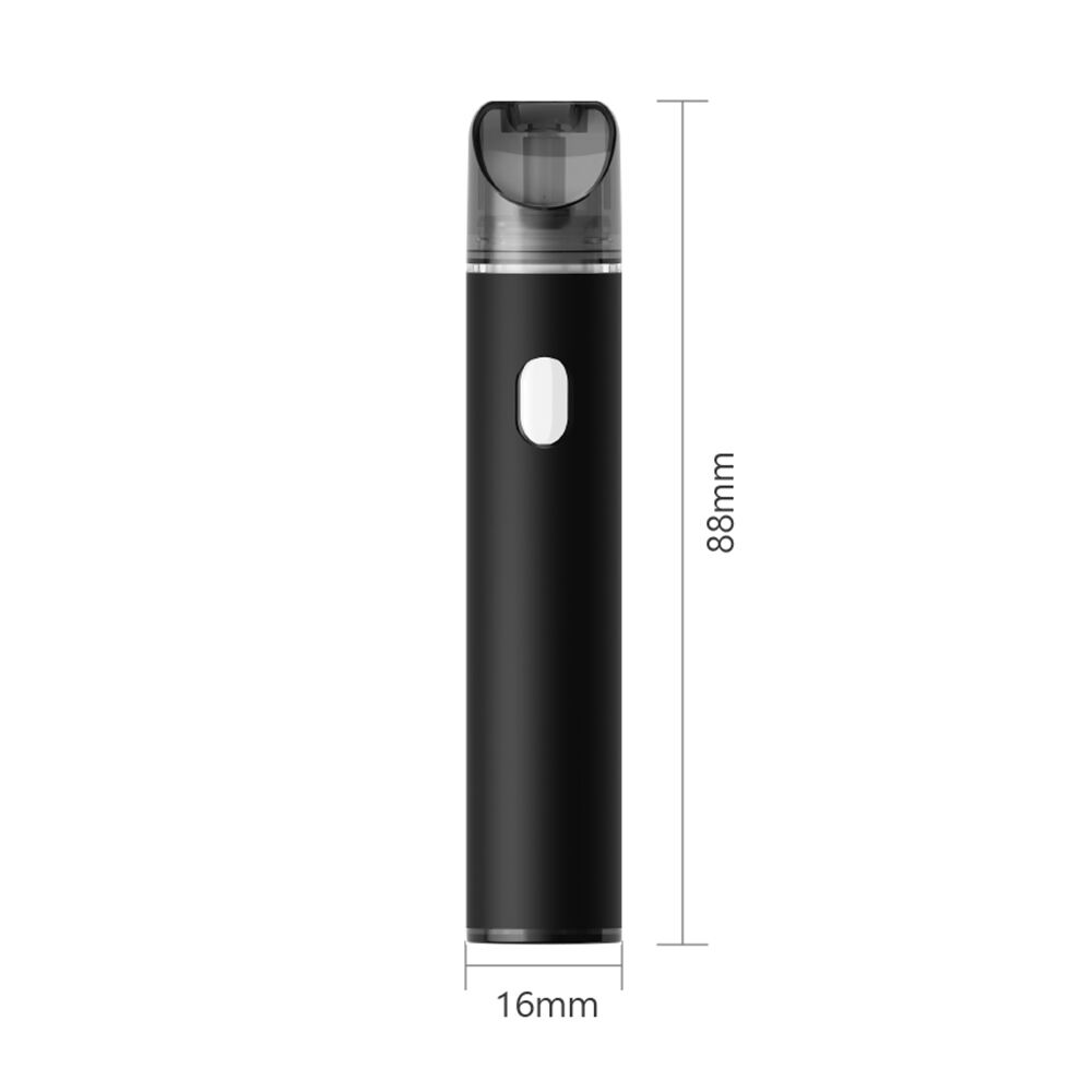 Vaporizador CBD/THC Descartável Sem Poste com Dupla Ventilação 1ml/2ml