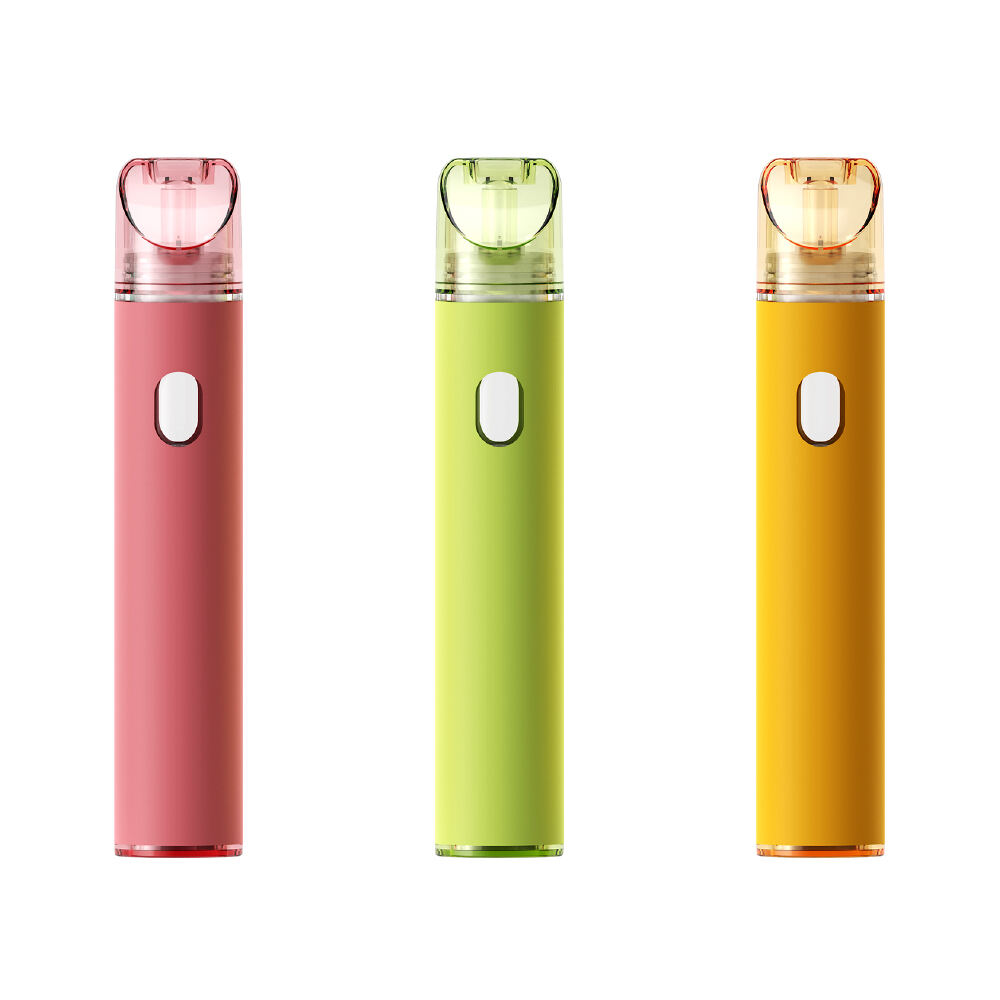 Vaporizador CBD/THC Descartável Sem Poste com Dupla Ventilação 1ml/2ml