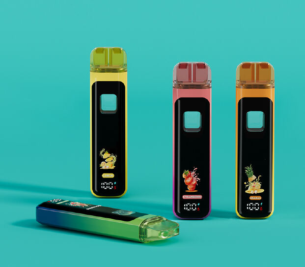 Sans Poteau Écran Plein Activation Air Jetable CBD/THC Vape