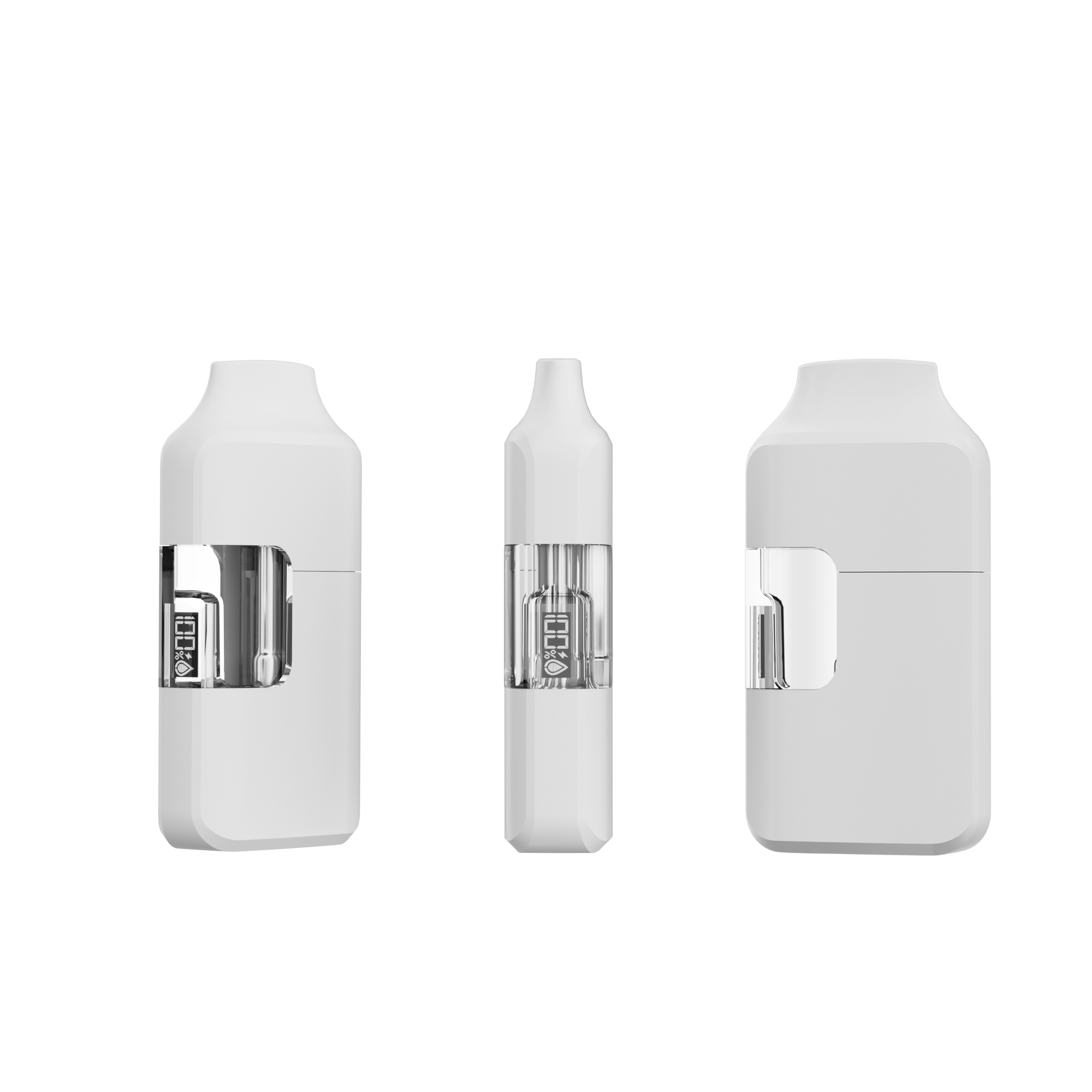 세련된 LED 인디케이터 일회용 CBD/THC 베이프