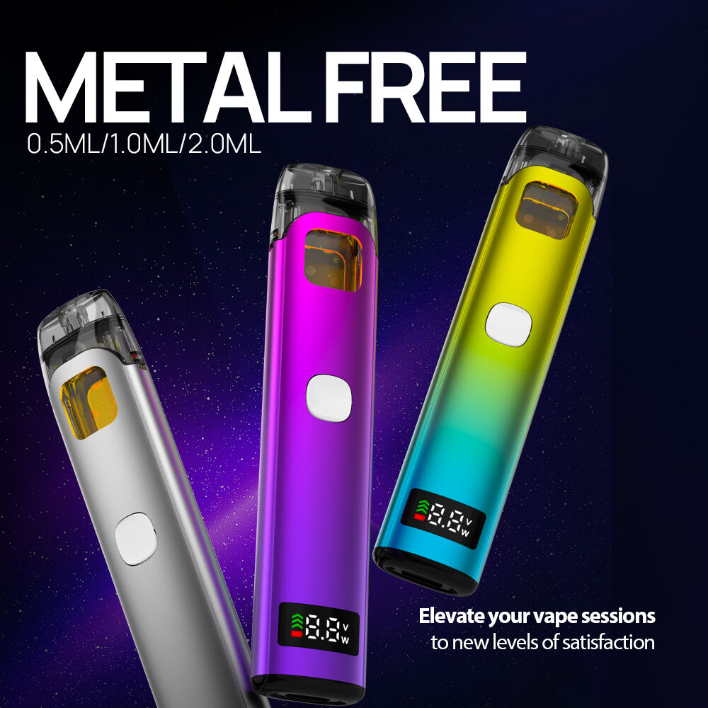 Postløs Forvarm Digital Skjerm Engangs CBD/THC Vape