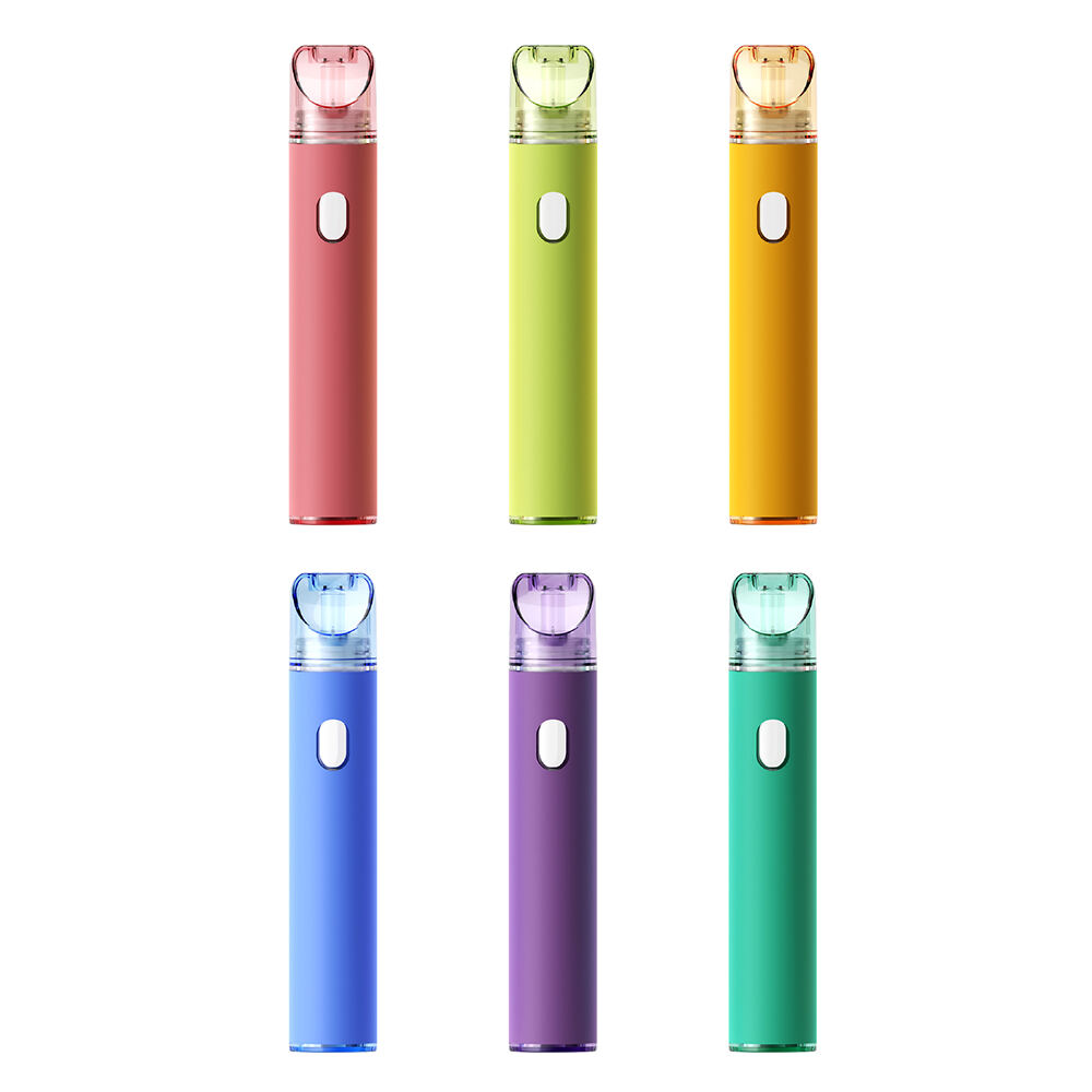 Vaporizador CBD/THC Descartável Sem Poste com Dupla Ventilação 1ml/2ml