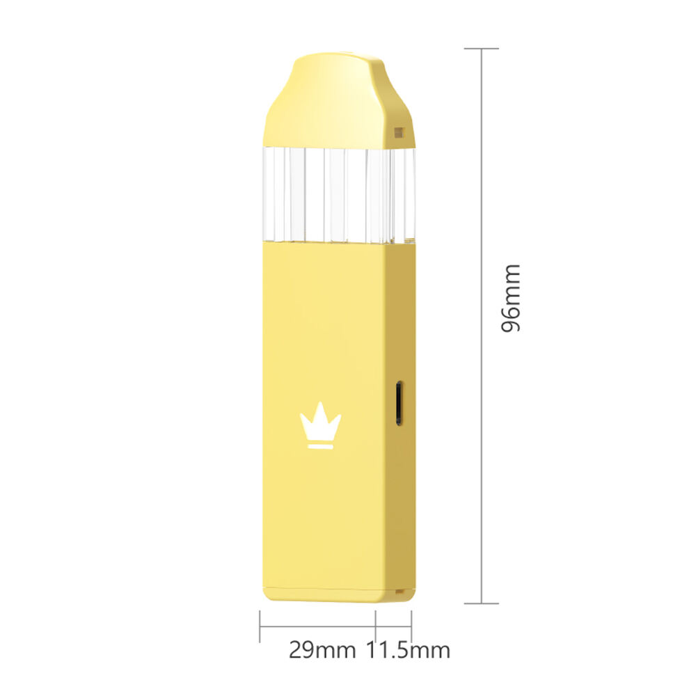 Vaporizador CBD/THC Descartável de Dupla Câmara