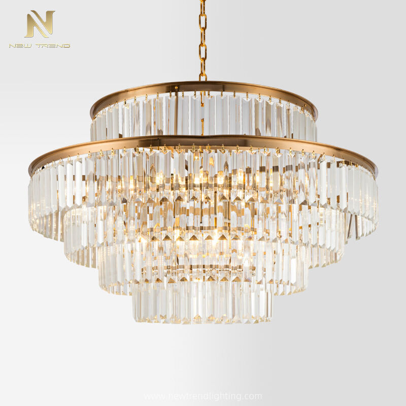 What Size Staircase Chandelier Suits a Double-Height Entry