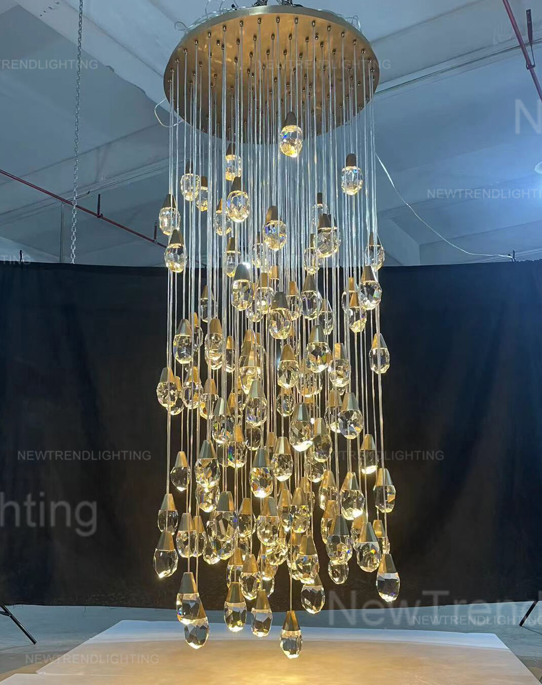 A True Masterpiece Of Stunning LED Crystal Chandelier