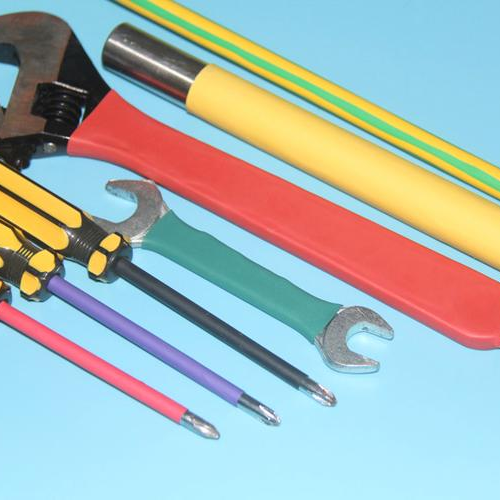 Life tools use heat shrink tubes