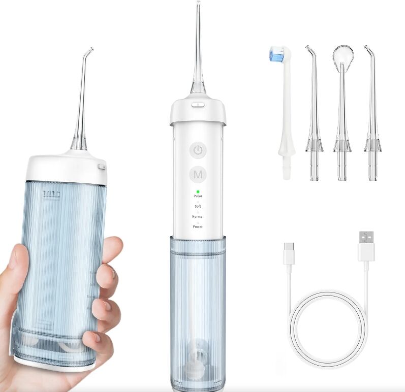 Travel is essential! With a Portable Water Flosser