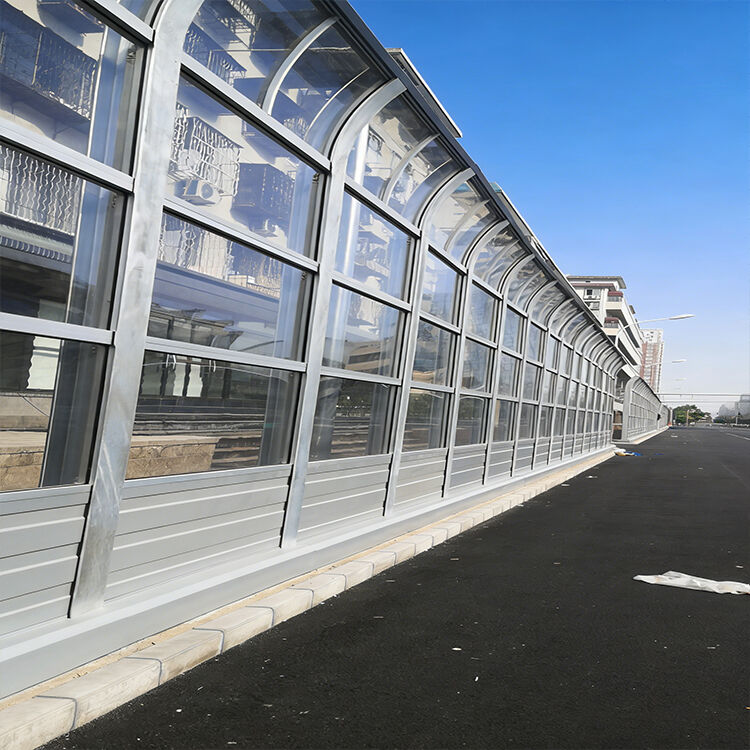JINBIAO Factory Hot Sale 3D Model Design PVC Noise Acoustic Sound Barrier Wall for Highways Made in China 5 Year Warranty