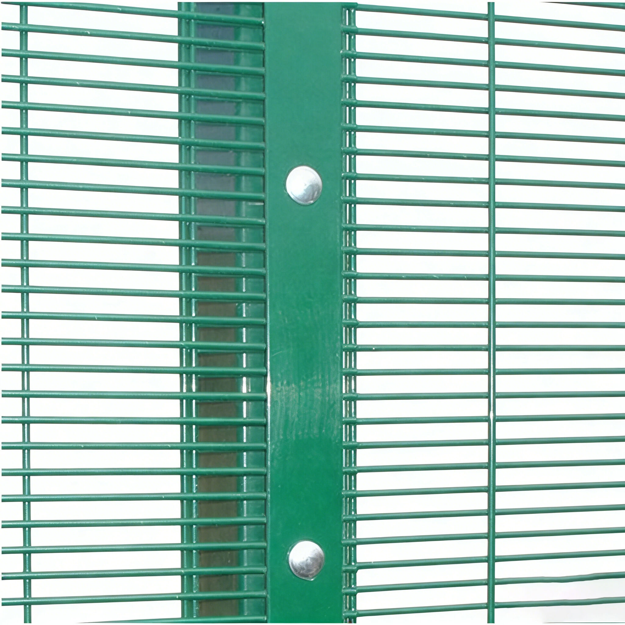 358 Security Galvanized Steel Prison Fence PVC Coating Anti-Climb Welded Mesh Panel Square Hole Custom Cutting Bending Punching