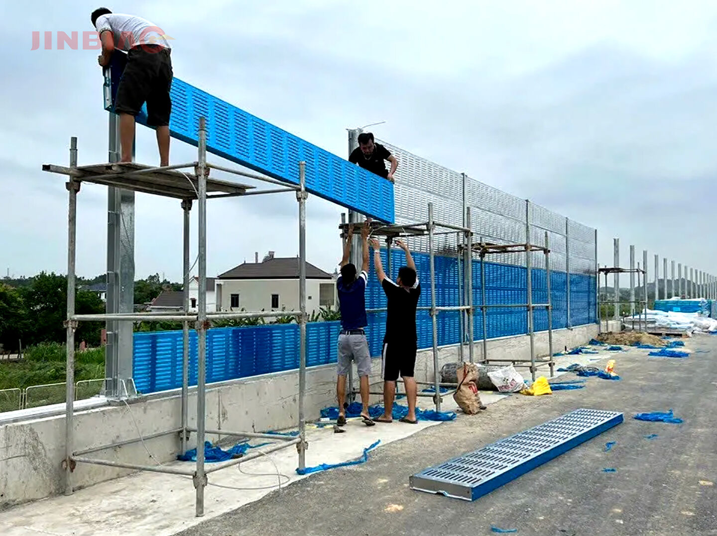 Vietnam North South Expressway Noise Barrier