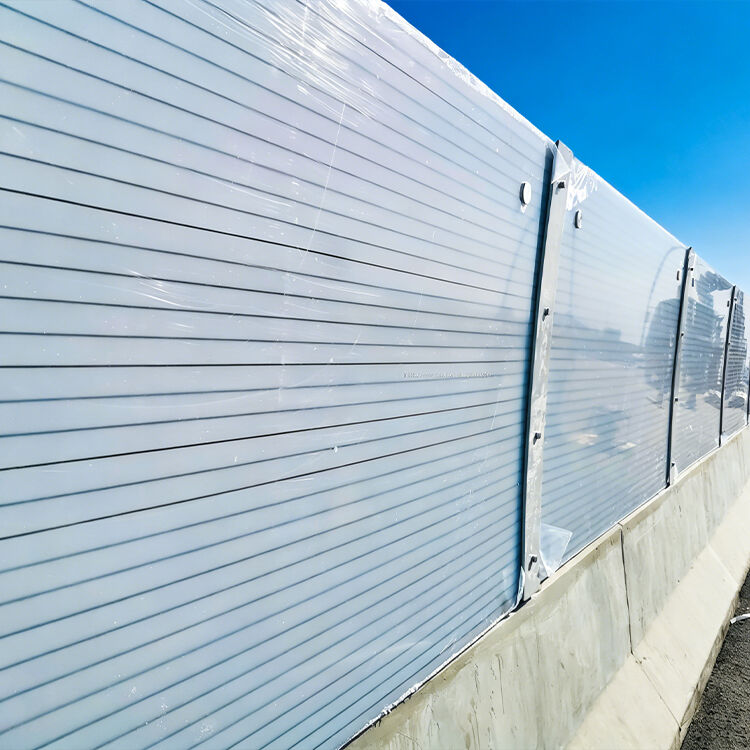 राजमार्ग शोर अवशोषण बाड़ यातायात ध्वनि बाधा आपूर्तिकर्ता साइट ध्वनिरोधी दीवार ध्वनिक पैनल शोर में कमी बाड़