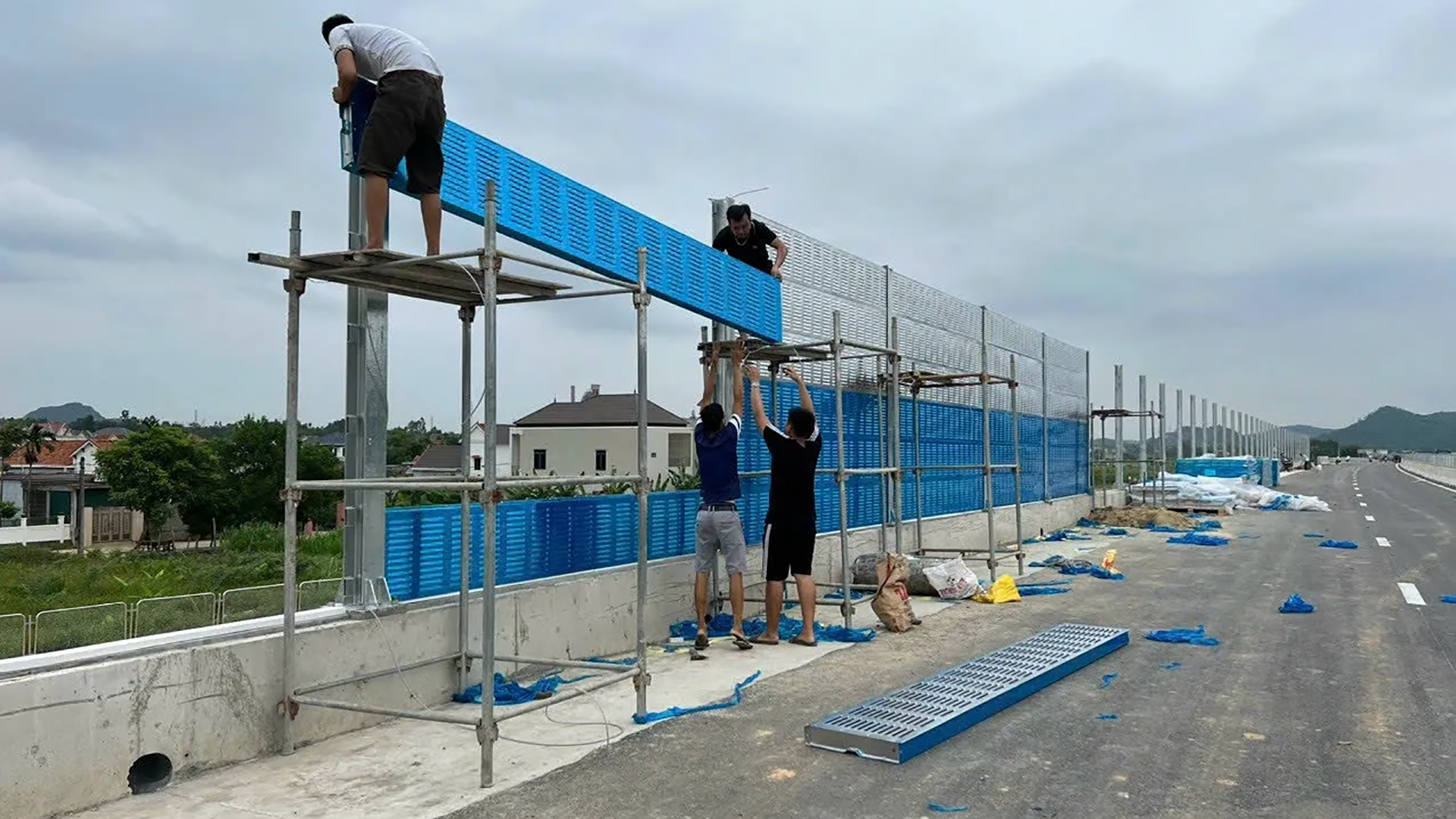 Vietnam North-South Expressway Noise Barrier