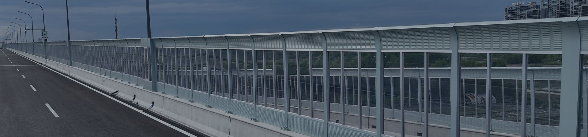the curved shaped noise barrier of the inner mongolia expressway-0
