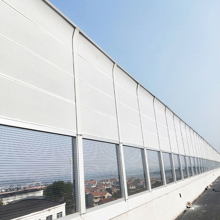 PVC & Acrylic Noise Cancelling Wall Sound Barrier Fence Outdoor Use with Noise Reduction Feature