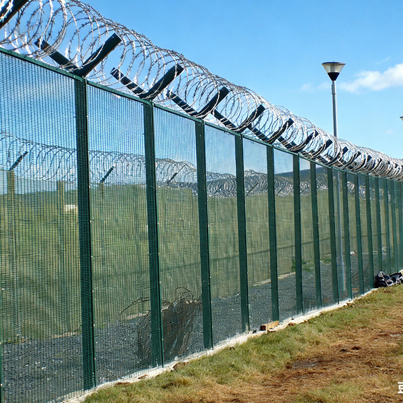 High Security Anti Climb 358 Fence for Industrial Commercial Residential Airport Boundary Railway Power Station