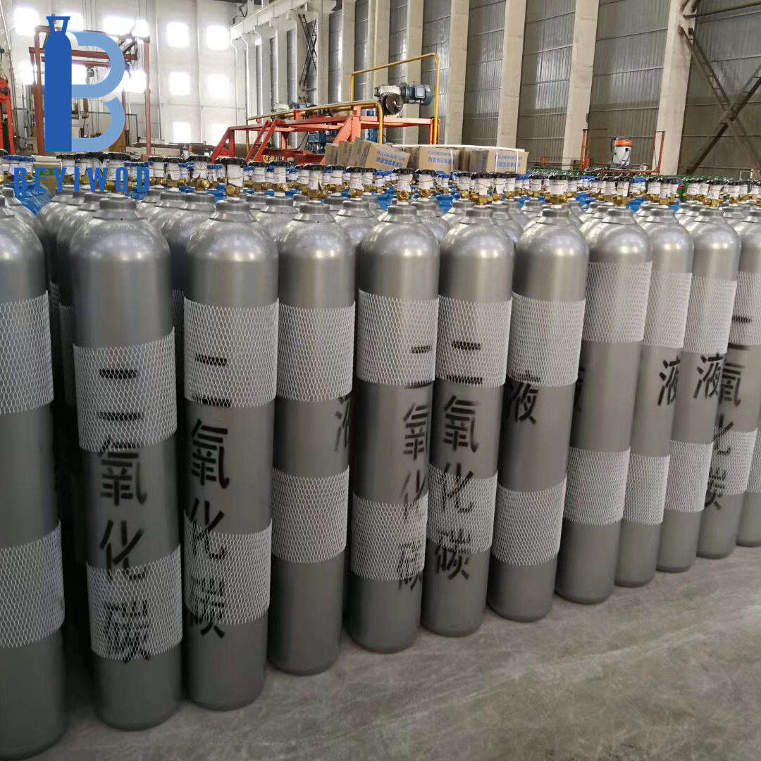 Hot Sale Seamless Steel Industrial Gas Cylinder Helium Gas Flasks Pengisian CO2 N2 NO2