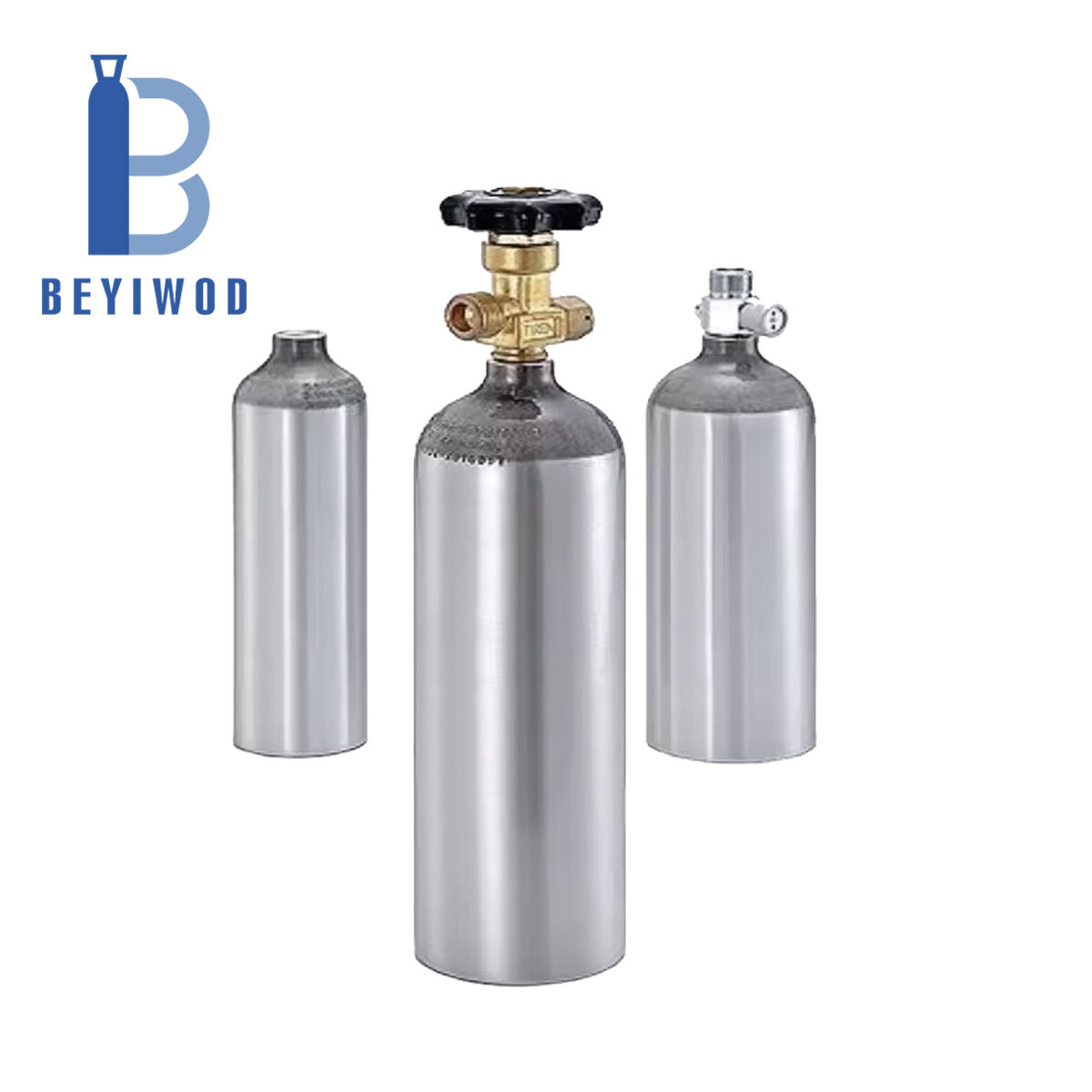 1800psi visokotlačne 2L aluminijske metalne CO2 boce za akvarij vodene biljke i hidroponiku