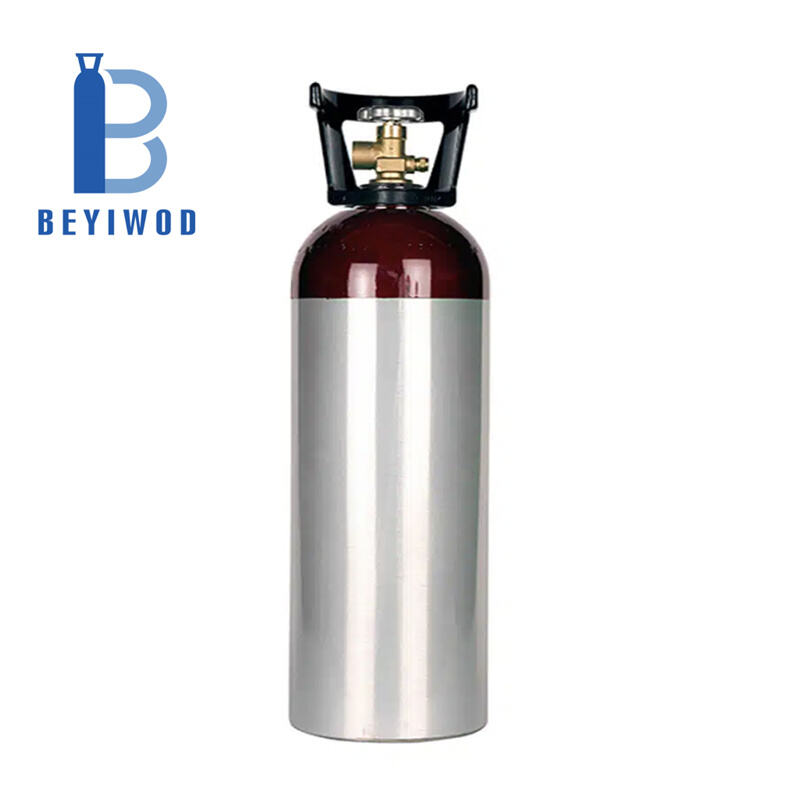 New 22 cuft Aluminum CO₂ Nitrogen Mix Cylinder