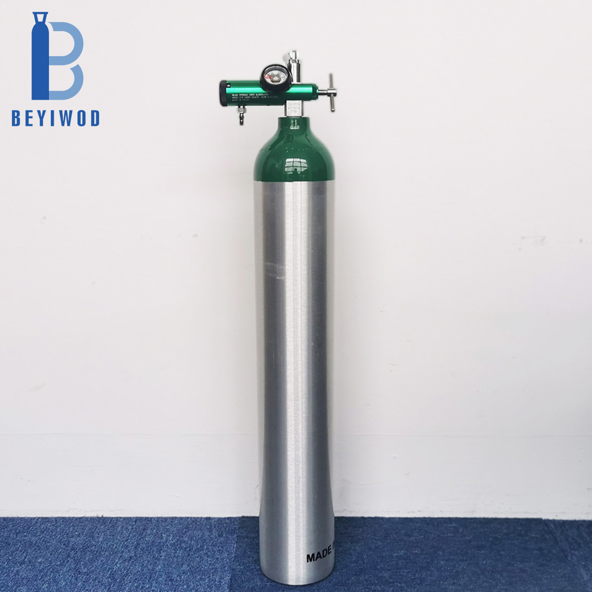 M60 10L Medical Oxygen Aluminum Gas Cylinder 150bar 250bar с клапаном CGA540 для рынка США и Канады