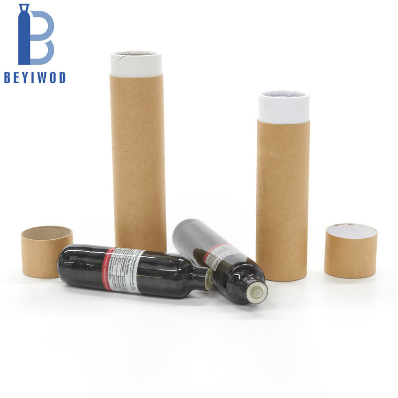 High Pressure 300bar 4500Psi Carbon Fiber Gas Tank 0.36L 0.5L 150cc 300cc 360cc 500cc Composite Cylinder for PCP Air Rifle