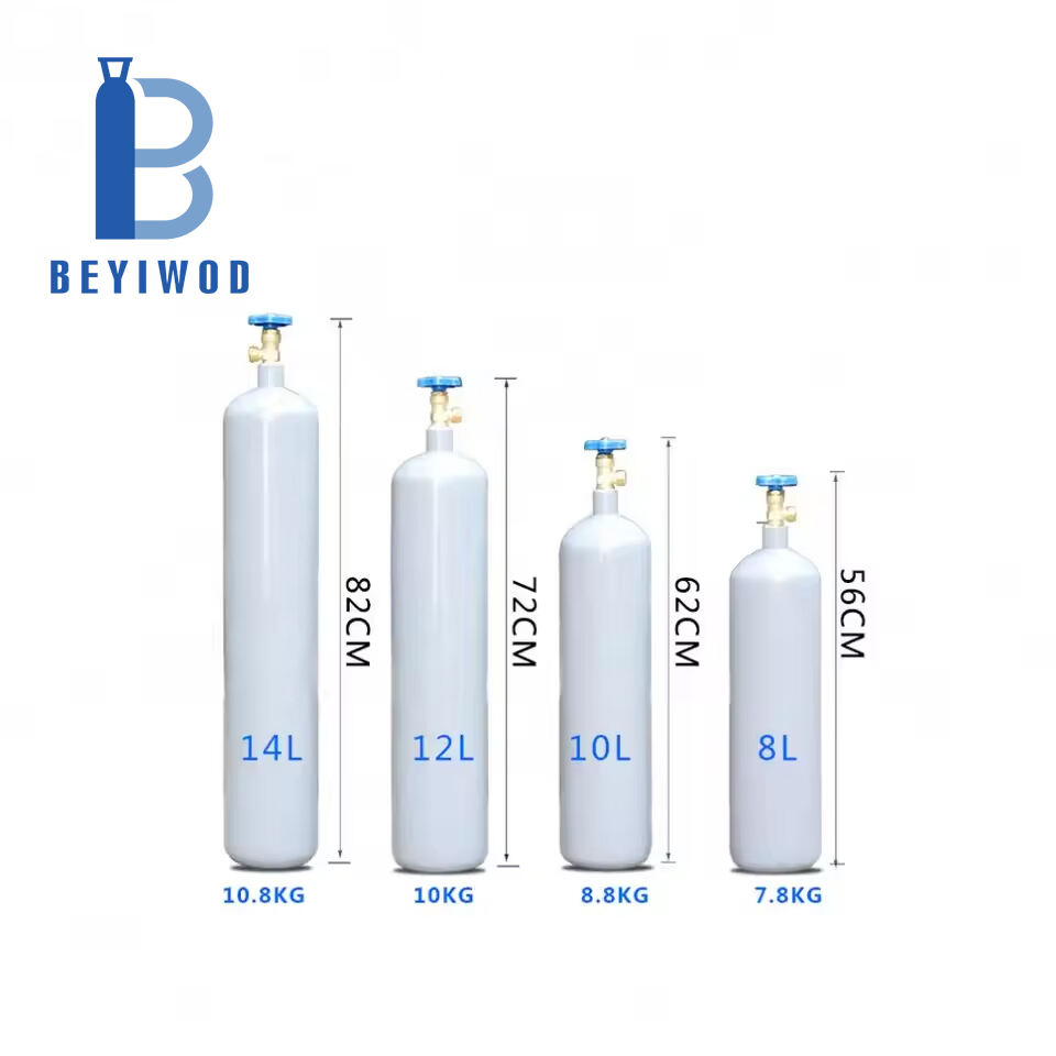 TPED ISO Високо налягане Безшевен 8л 10л 15л 20л 40л 47л 50л 68л Празен цилиндър за аргон Промишлен цилиндър в Полша Перу Малайзия