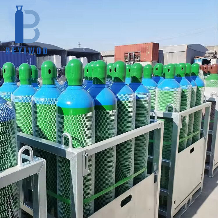 Промишлен балон за газ по Iso9809-1 50л 300bar 229mm TPED кислород, азот, аргон, хелий, CO2 бутилка