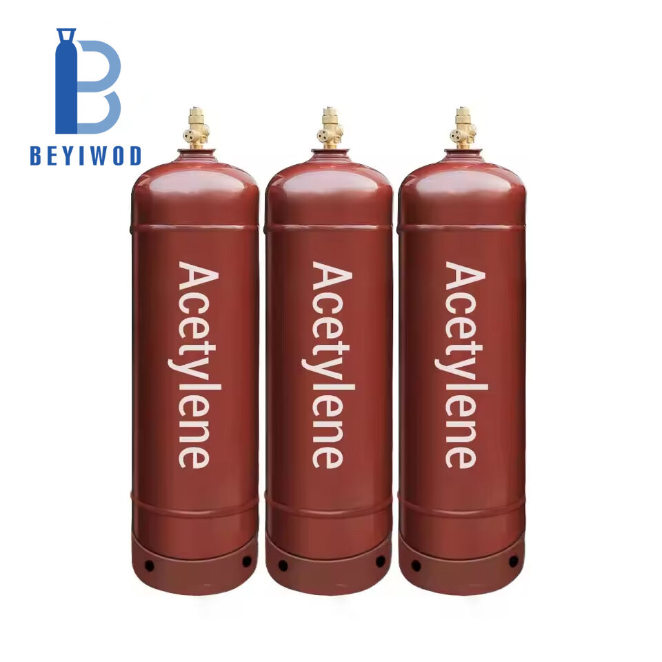 Cilindro vacío de gas acetileno industrial de 40L para precio especial ...