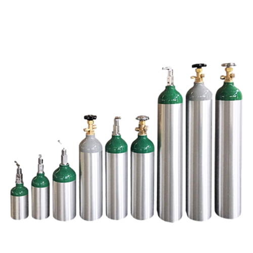 DOT3AL Medical Portable ML6 M9 MC MD M22 139bar 2015psi Aluminium Oxygen Co2 Gas Cylinder