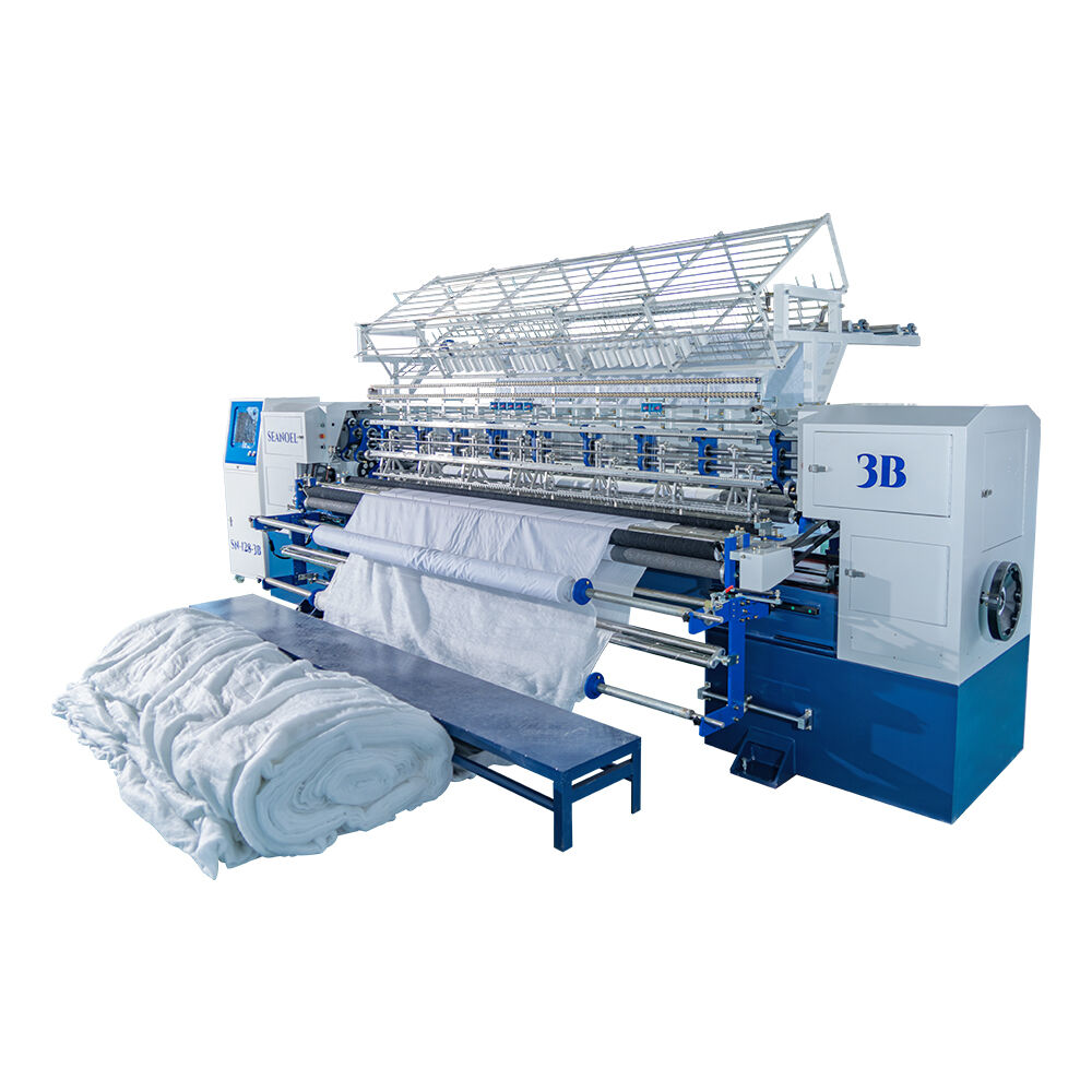 128” Lock Stitch Multi Needle Computer Quilting Machine