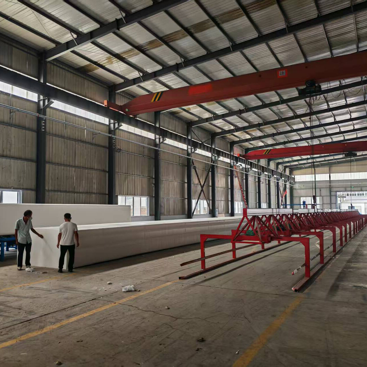 Automatic Horizontal Long Foam Continuous Foaming Production Line