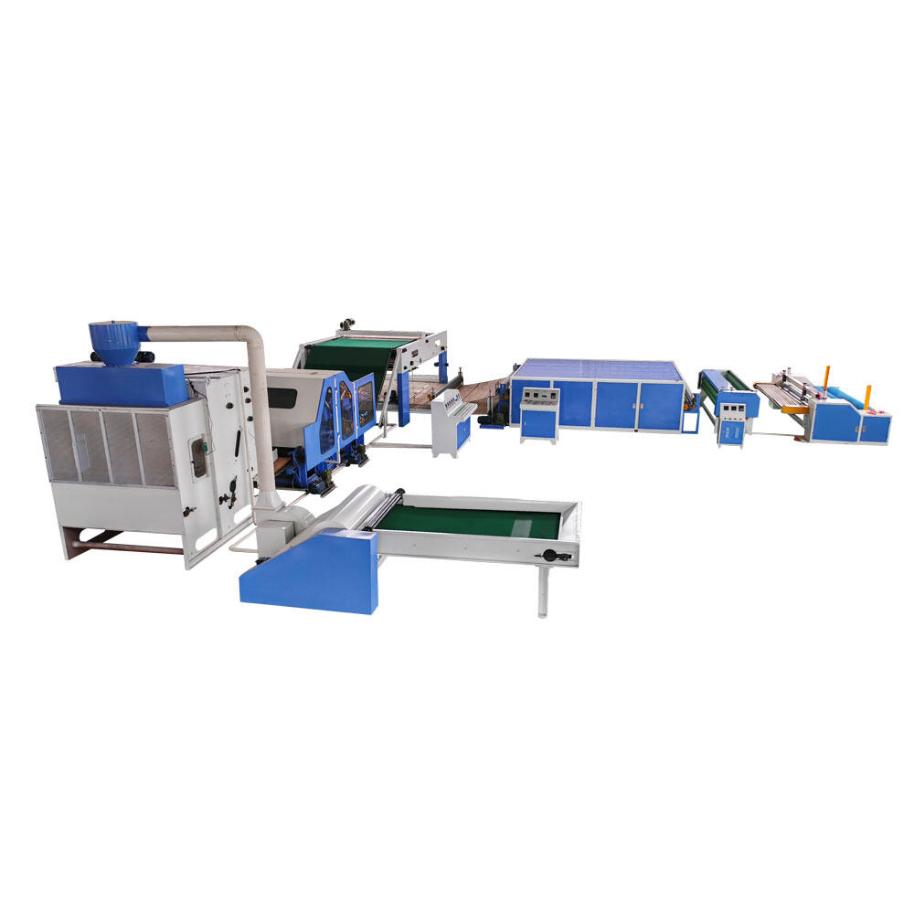 Fully Automatic Polyester Wadding Cutting Machine For Fixed Size