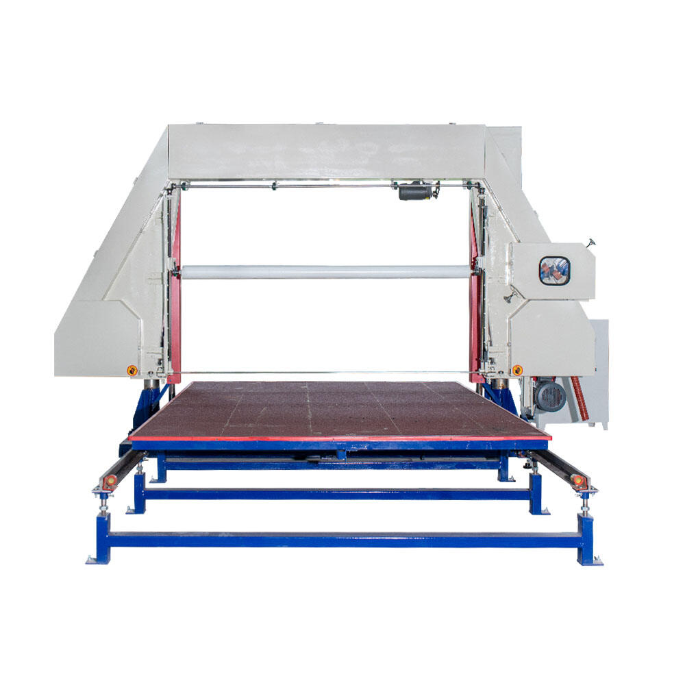 Foam Block Cutting Machine CNC Sponge Foam Horizontal Cutting Machine