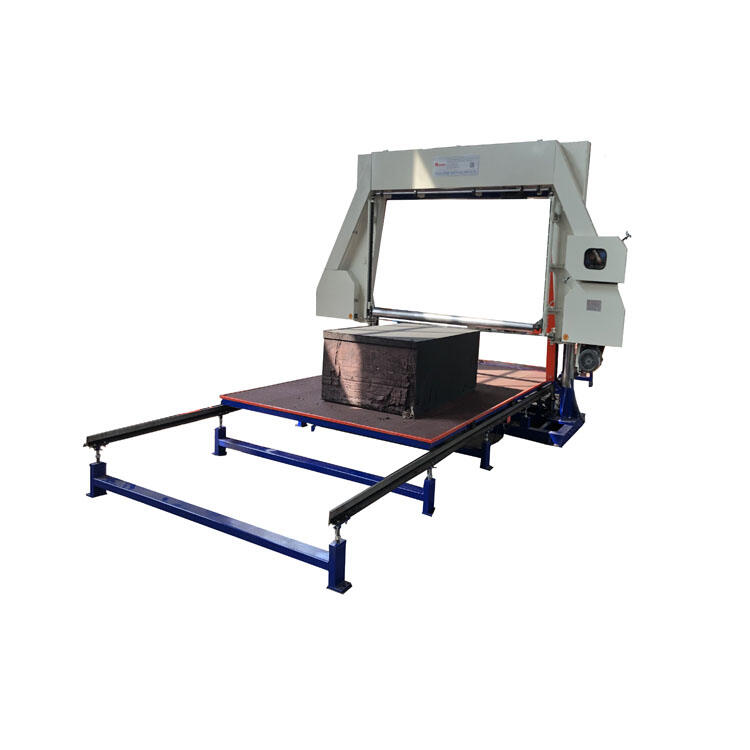 Mobile Compact Foam Cutting Machine for Small Textile Processing Workshop