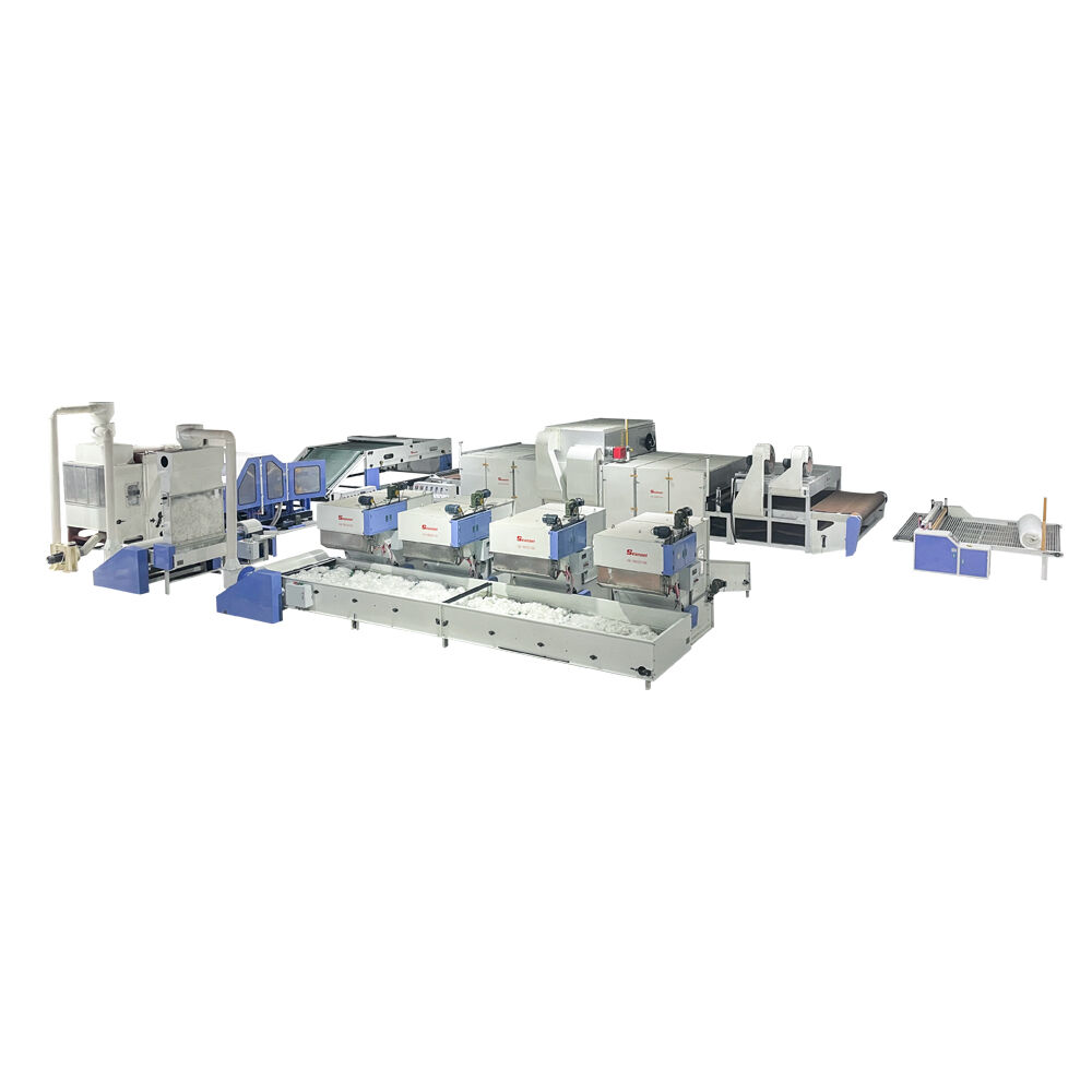 Spray Glue Polyester Wadding Production Line