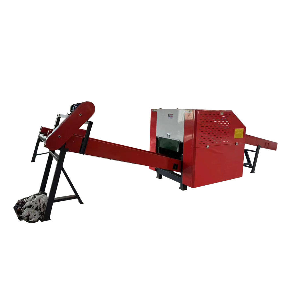 Industrial Fabric Shredding Machine For Textile Waste Recycling