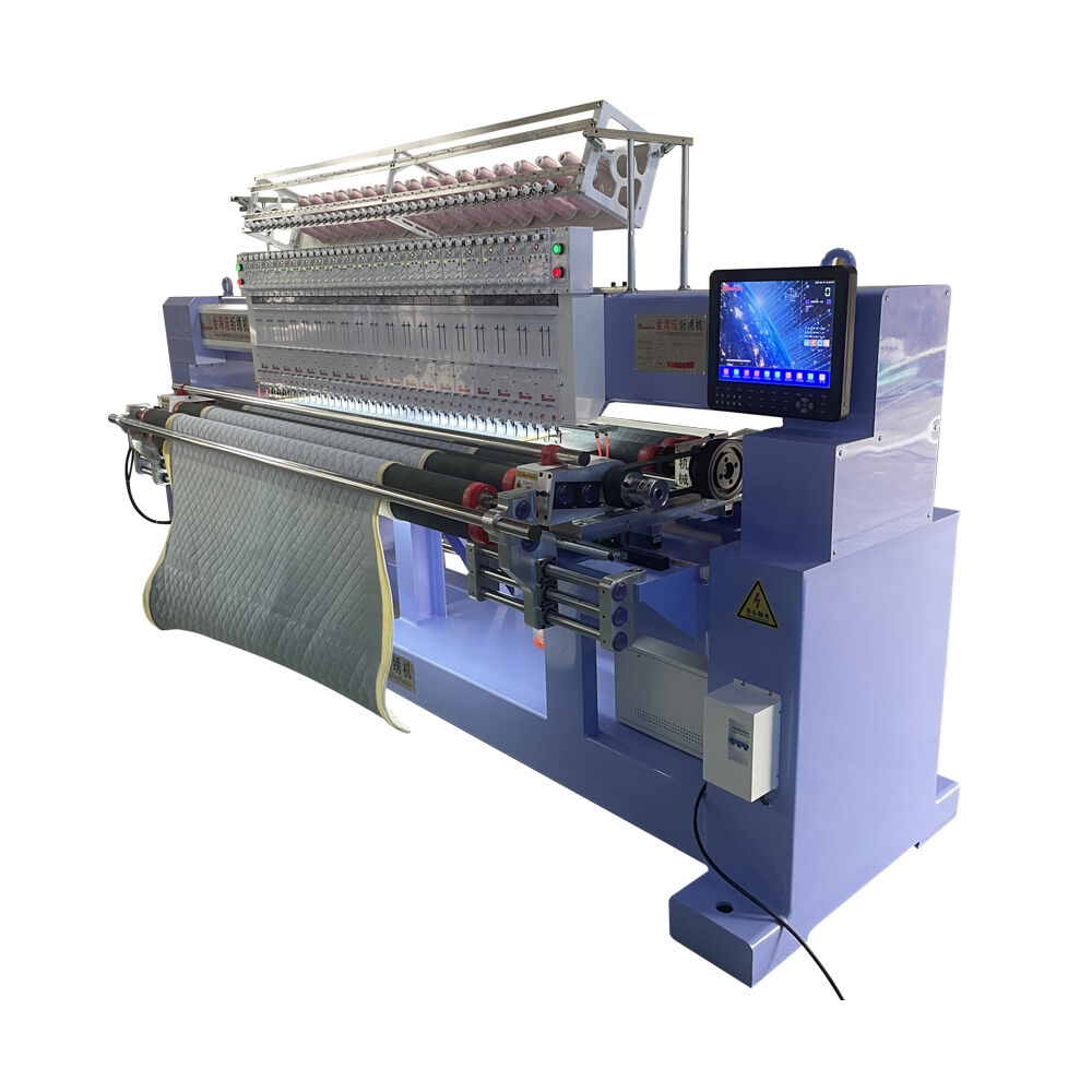 Single Needle Quilting Machine For Custom Pattern Embossing