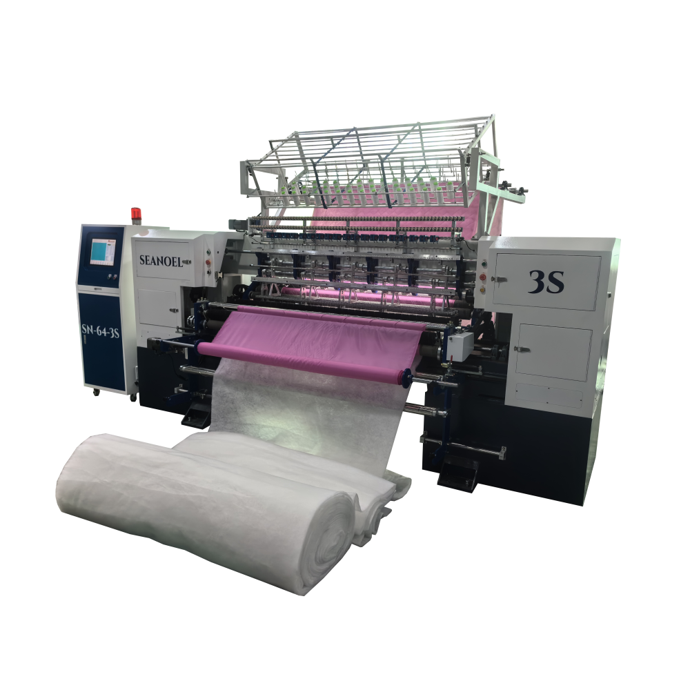 64” Computer Multi Needle Lock Stitch Home Textile Shuttle Quilting Machine