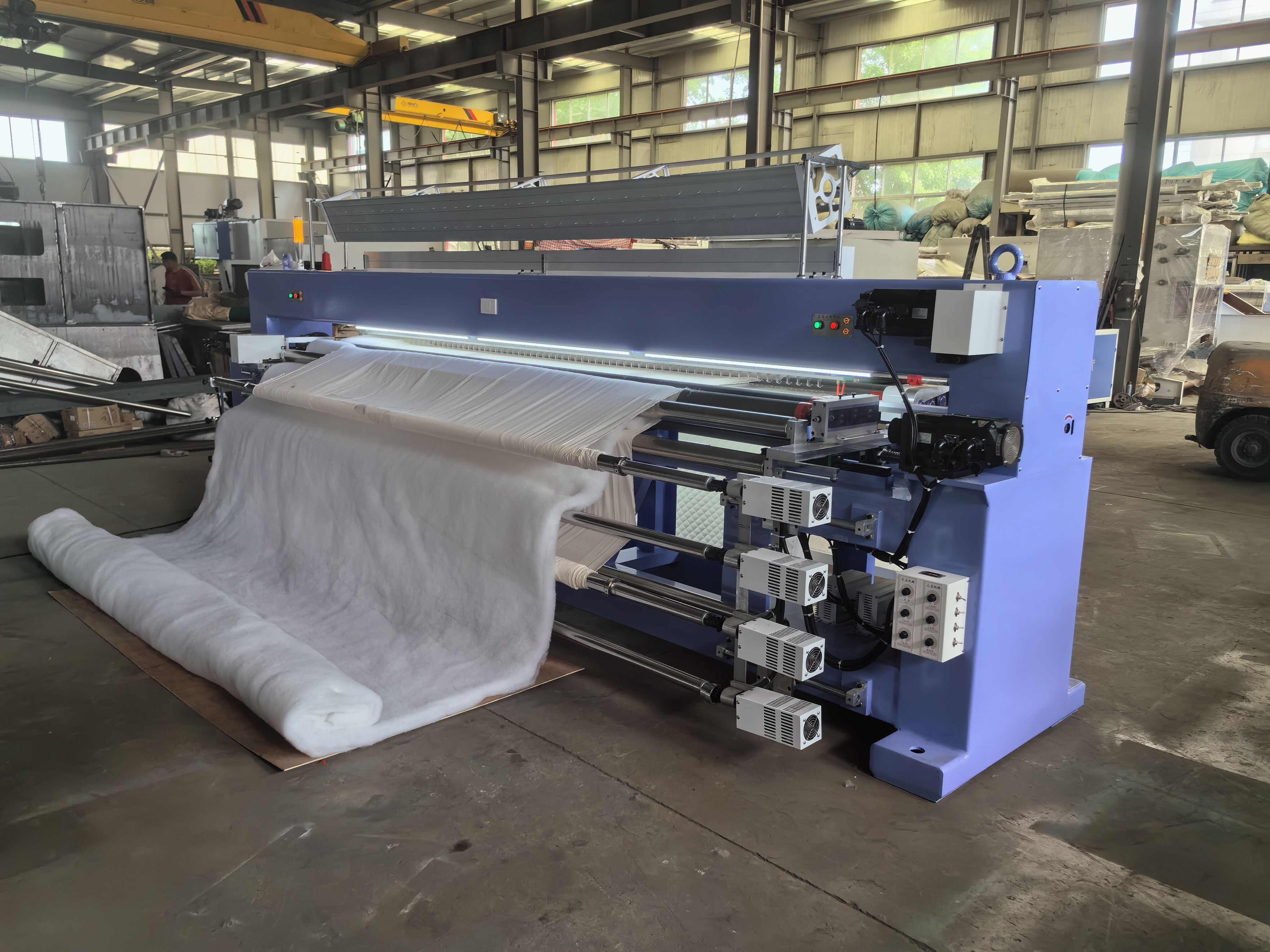 Laminating Quilting Machine For Fabric Compound Bonding