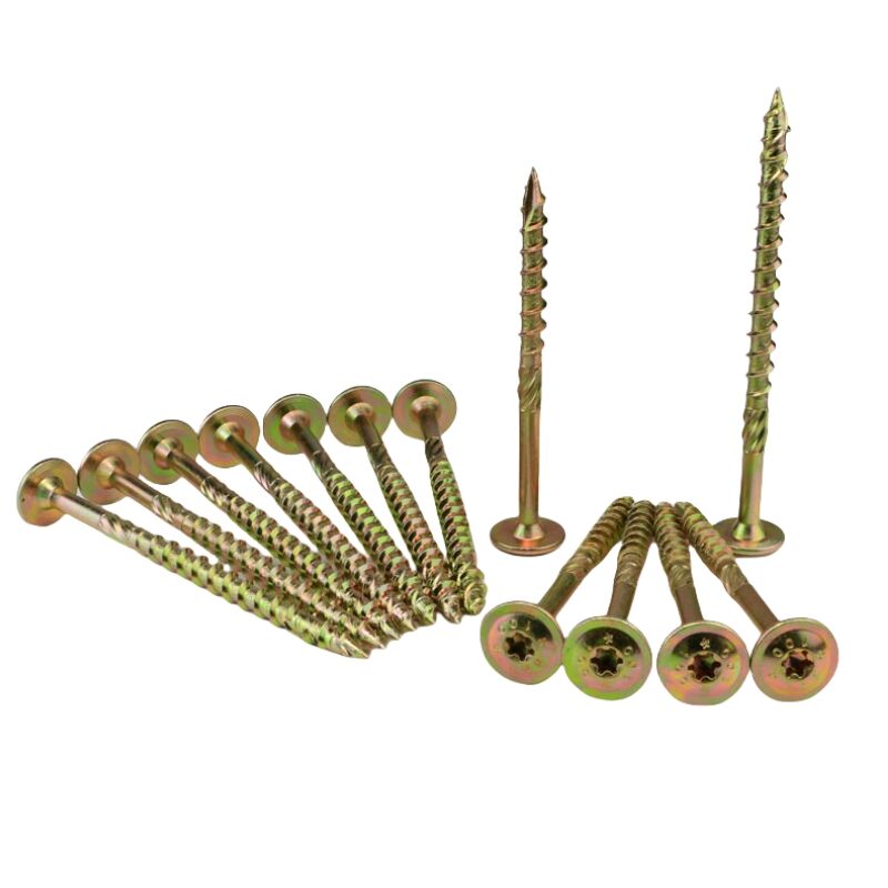 Big flat head plum blossom screw