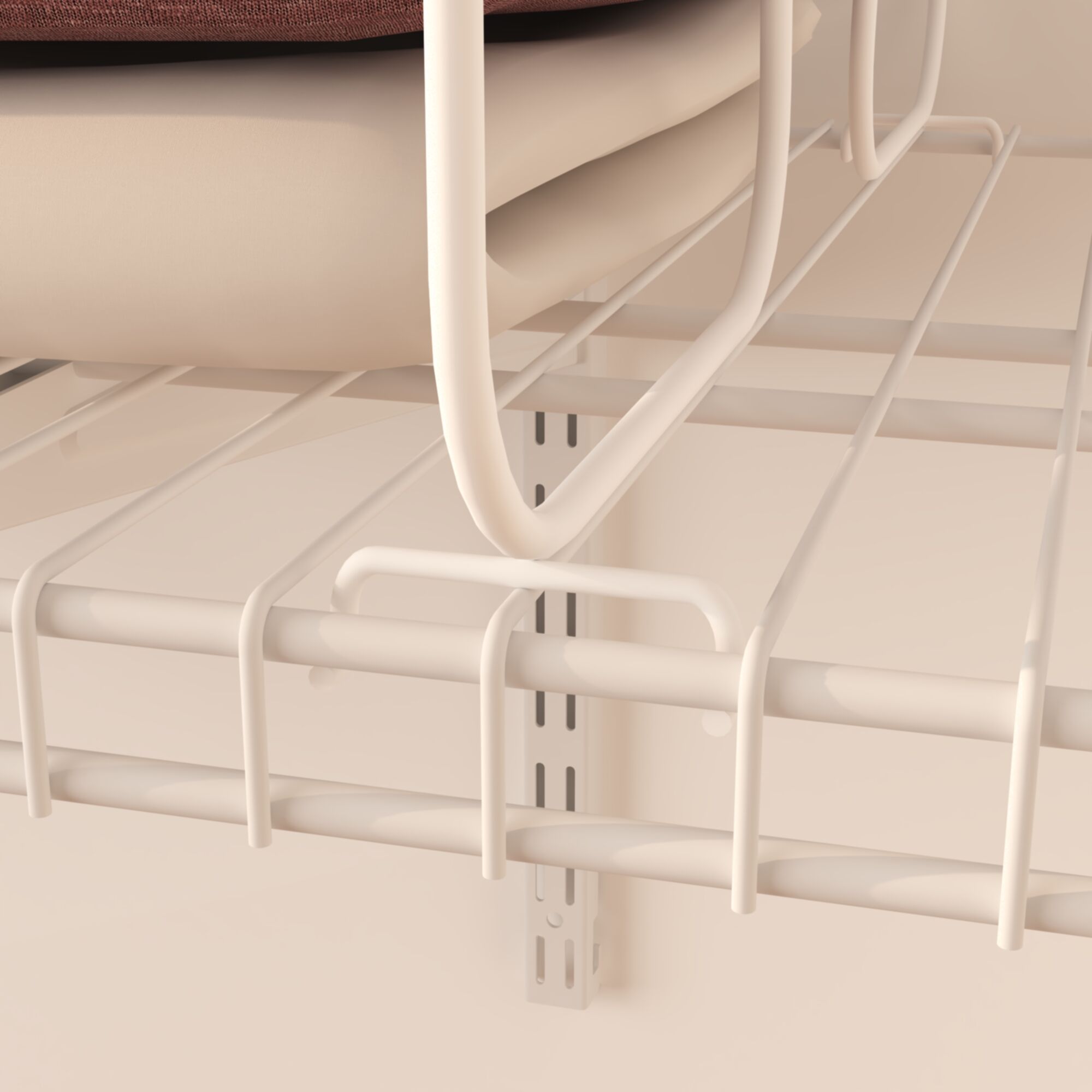 Metal Wire Shelf Dividers for Shelf Closet Organizer Storage Wardrobe