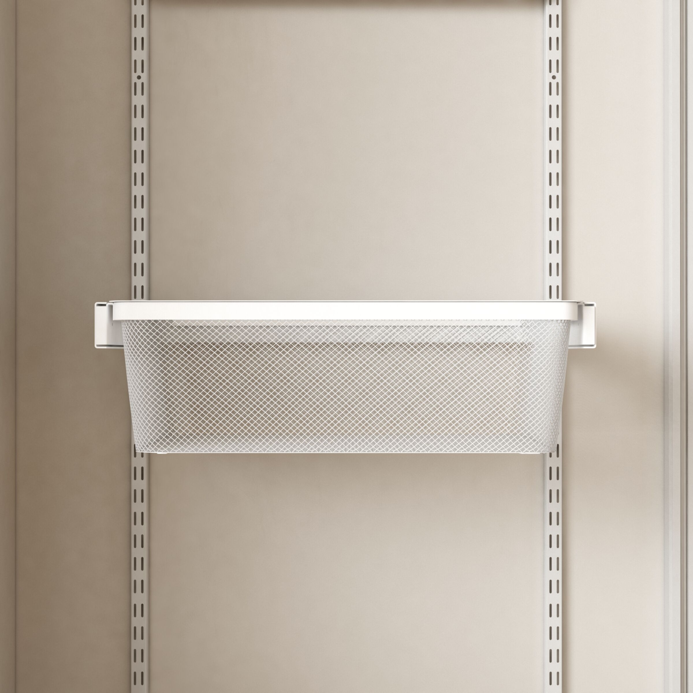 Pull-Out Drawer Basket for Wardrobe Shelf Organizor Systerm